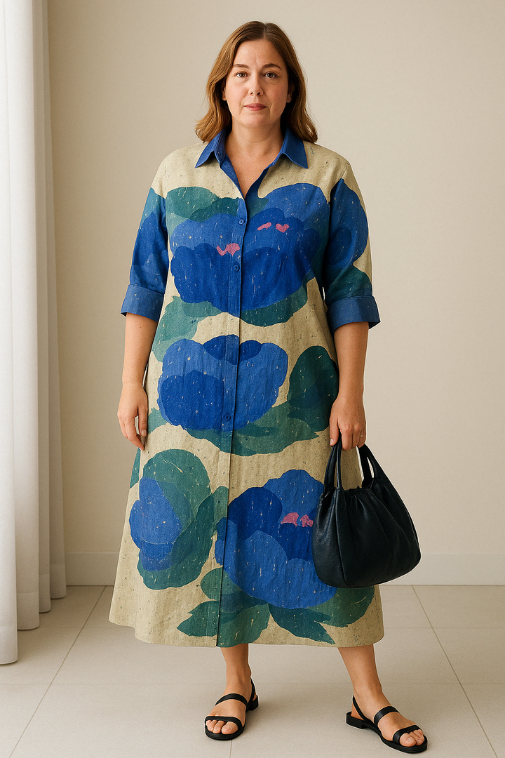 The Rose | Colorful Tummy Covering Dress