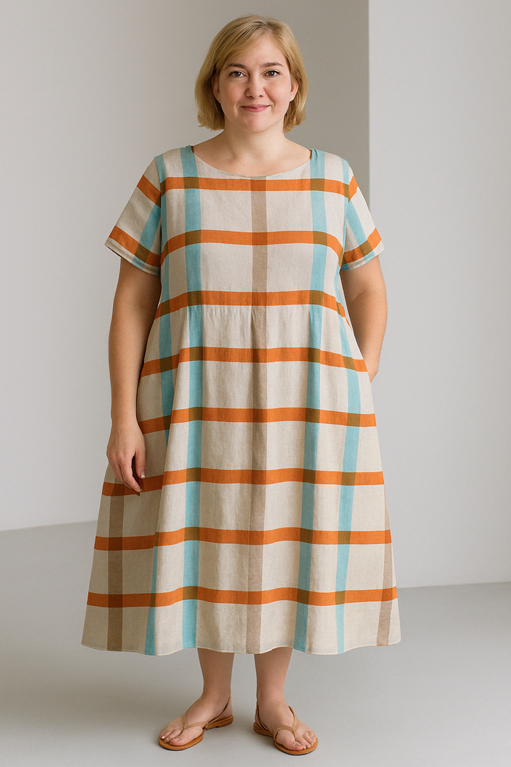 The Amira | Loose Fit Tummy Covering Dress