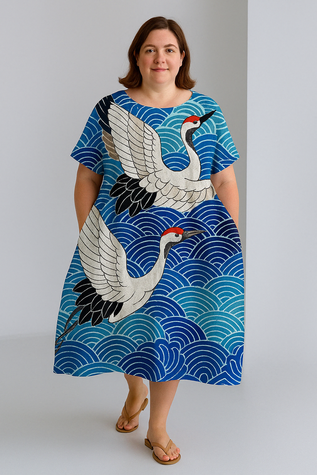 The Amira | Loose Fit Tummy Covering Dress