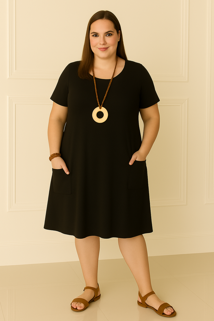 The Elina | Casual Tummy Covering Dress