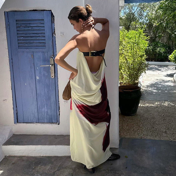 Sara | Strapless Maxi Dress