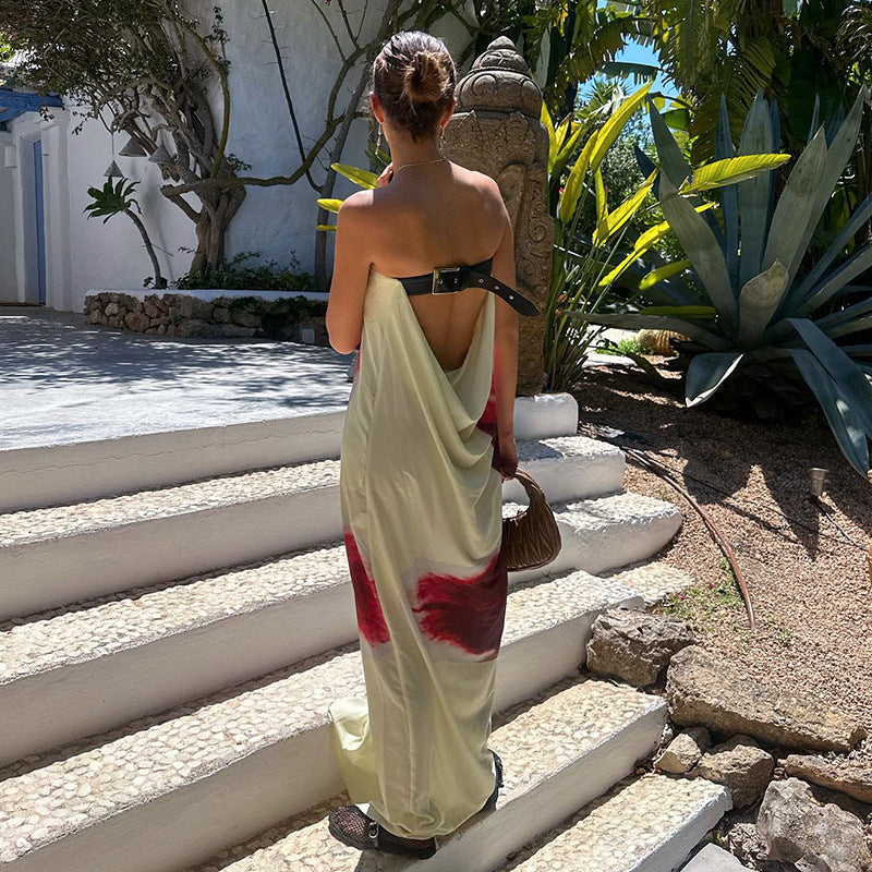 Sara | Strapless Maxi Dress
