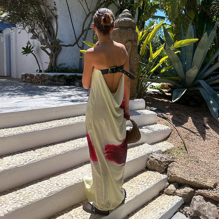 Sara | Strapless Maxi Dress