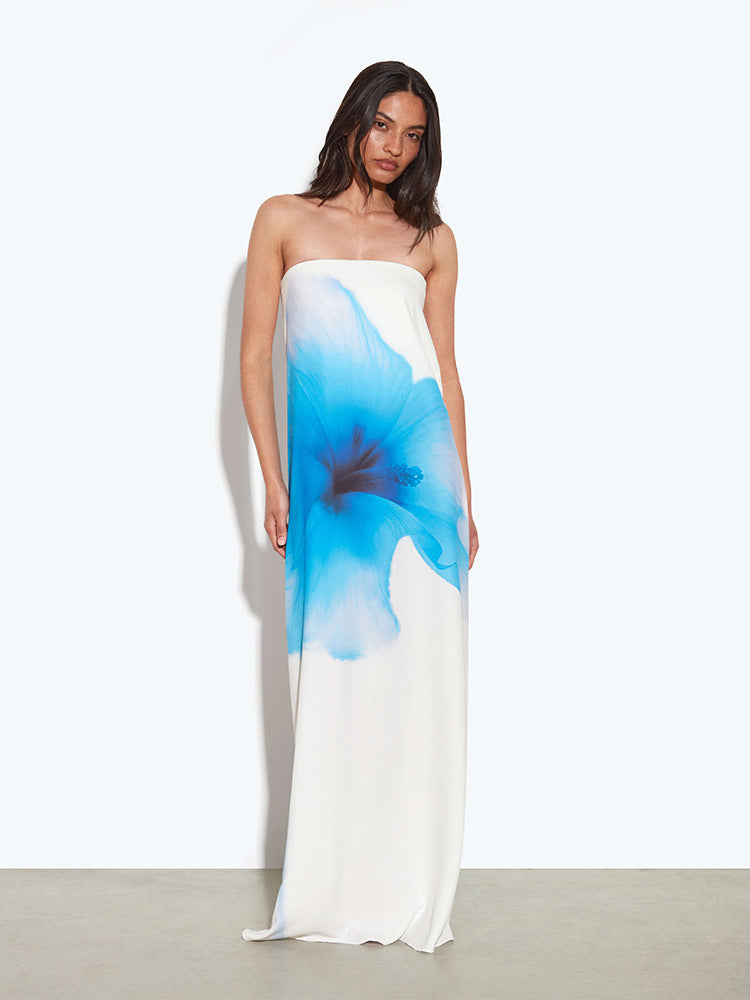 Sara | Strapless Maxi Dress