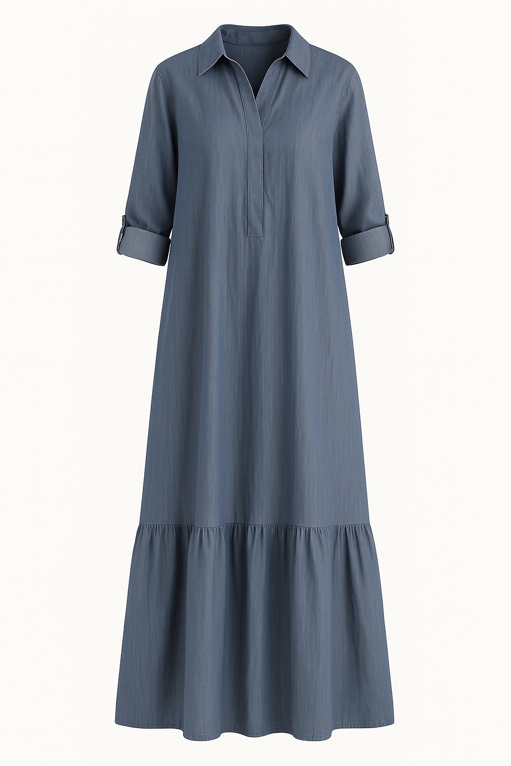 The Luna Half Button Dress