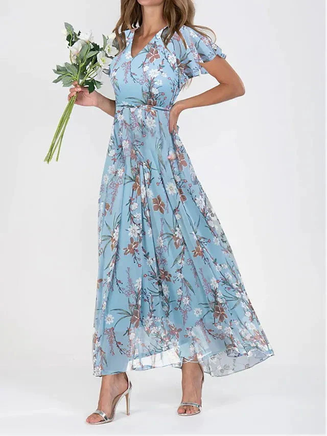 The Amara Floral Maxi Dress