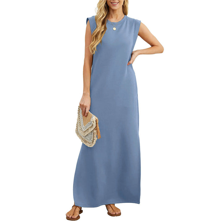 The Nina Minimal Maxi Dress