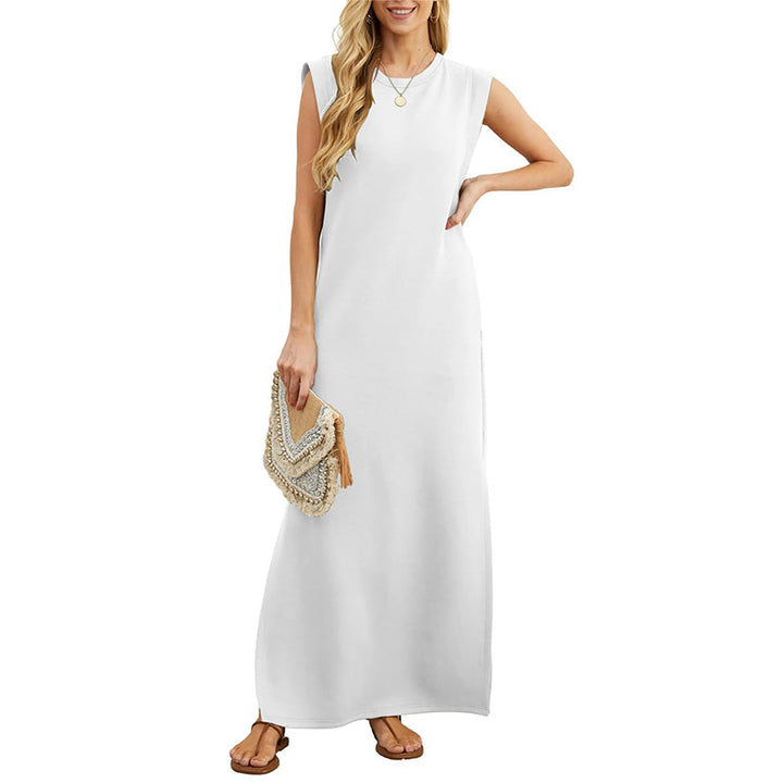 The Nina Minimal Maxi Dress