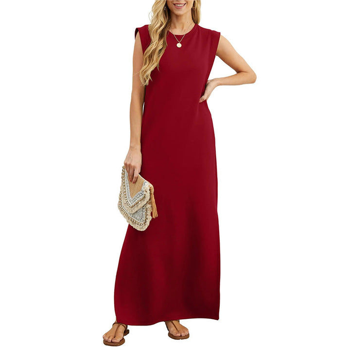The Nina Minimal Maxi Dress