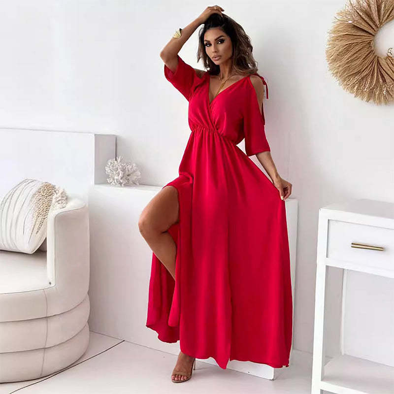 The Beatrice Maxi Strapless Flowy Dress